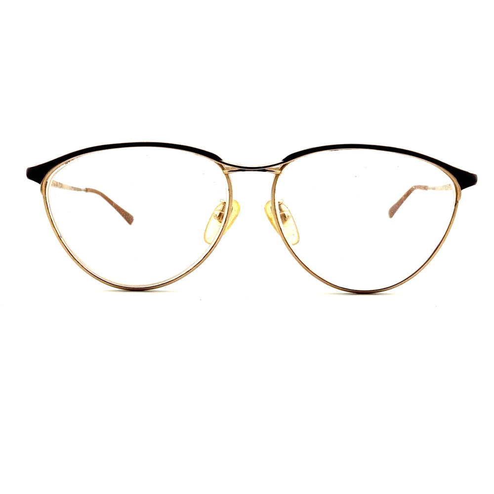 Longchamp Eyeglasses Frames LO-2048 gold Cat Eye 56-14-135 H13332